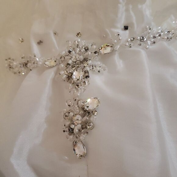 Maggie Sottero haute couture wedding gown. Imperial size 8, off white. - Picture 12 of 12